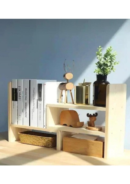 Natürel Ahşap 2 Modül Çok Amaçlı Raf, Banyo ve Mutfak Için Şık Tasarım modelleri