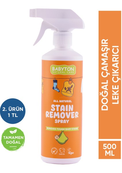 Doğal Çamaşır Leke Çıkarıcı Sprey 500 ml