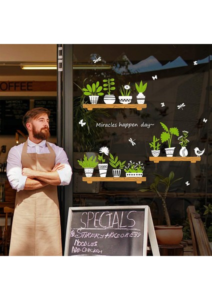 Cam Etiket Küçük Taze Bitkiler Tip A (Yurt Dışından) fırsatları