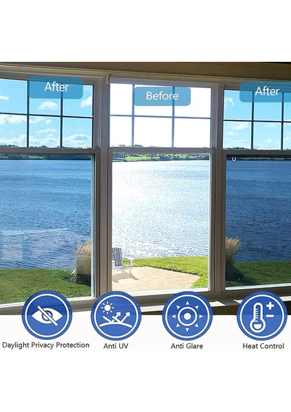 Pencere Yalıtım Filmi 30* 100 cm Mavi (Yurt Dışından) fiyatları