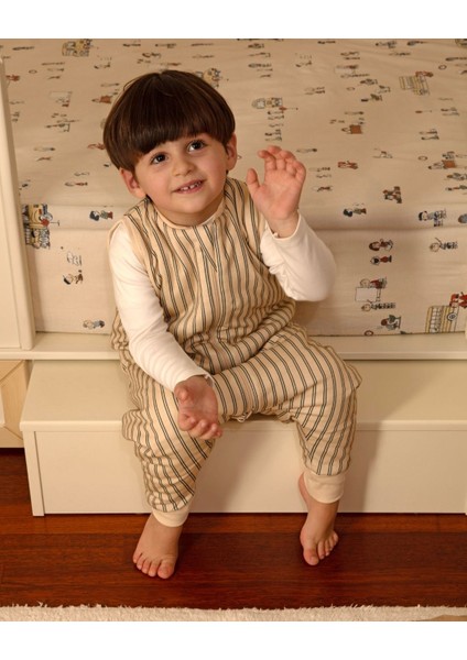 Baby Home Heritage Sand 0.5 TOG Bebek Uyku Tulumu OEKO-TEX Sertifikalı %100 Pamuk