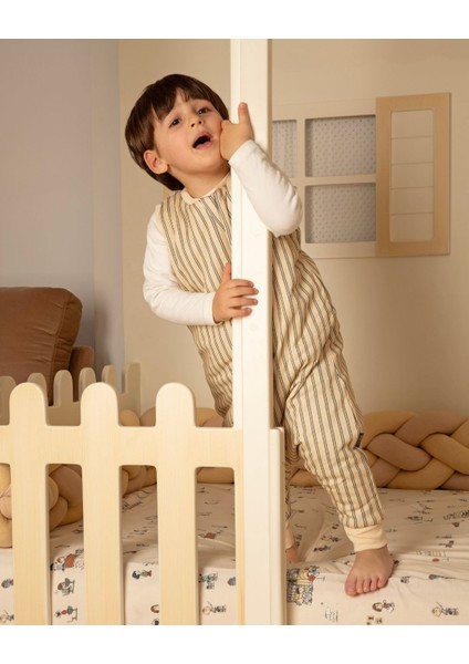 Baby Home Heritage Sand 0.5 TOG Bebek Uyku Tulumu OEKO-TEX Sertifikalı %100 Pamuk