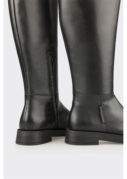 Siyah Deri Kadın Çizme fırsatları