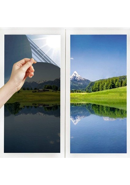 Pencereler Için QOO100 Yalıtım Filmi 30 * 100CM Siyah (Yurt Dışından)