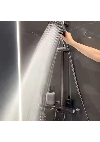 Antresit Fonksiyonel Yeni Nesil Akıllı Duş Sistem Piyano Banyo Batarya Robot Yağmurlama modelleri