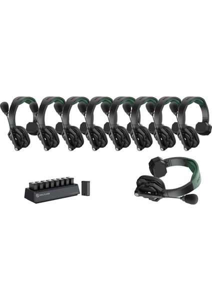 Solidcom Se Pro 9s – 9 Kullanıcılı Hd Ses Intercom | Etkinlik, Sahne, Set Için