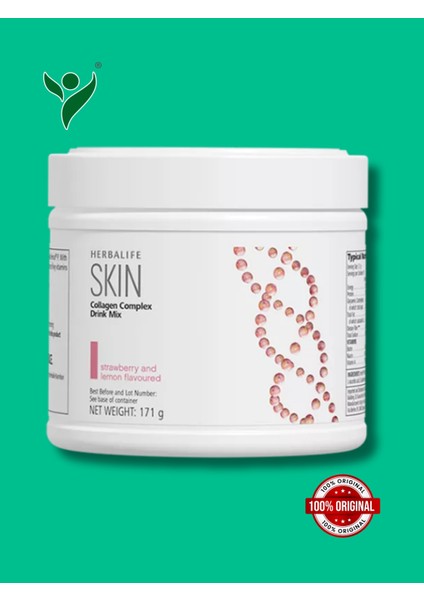 Collagen Drink Powder Çilek & Limon Aromalı (Kolajen Takviyesi) - 171 gr indirimleri