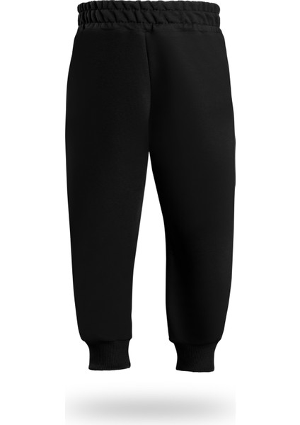 Erkek / Kız Çocuk Jogger Eşofman Altı Cepsiz Paçası Kaşkorseli