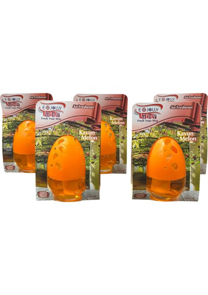 Kavanoz Kavun Kokusu 100 ml Ev-Araba-Ofis Kokusu 5 Adet Fiyatı