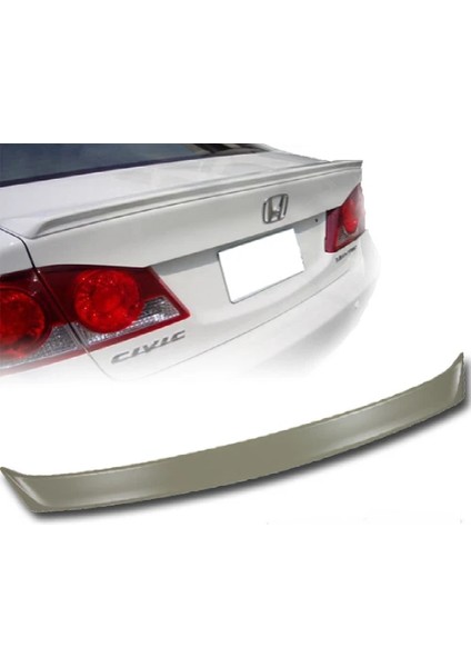 Honda Civic Fd6 2006-2012 Sedan Plastik Boyasız Anatomik Spoiler