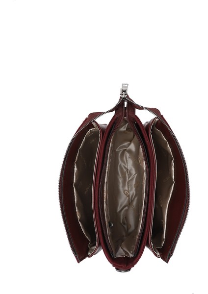 Kadın Bordo Süet Uzun Askılı Omuz Çantası indirimleri