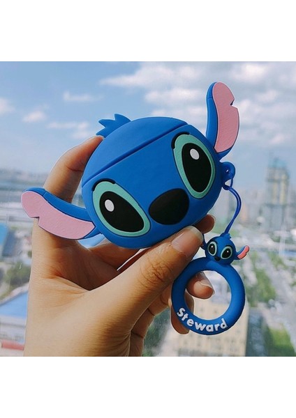 Airpods Pro 3 Kılıf Cartoon Figürlü Silikon Crtn-Fgr-Stch-Mvi fiyatları