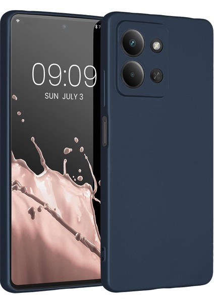 Matte Silicone Xiaomi Redmi 15C Kılıf Lacivert