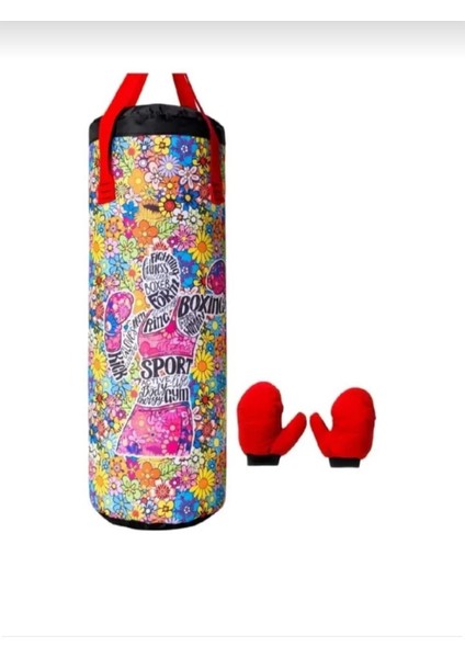 Çocukbüyük Boy Kum Torbası Eldivenli Set