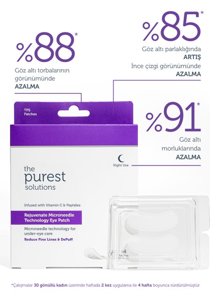 Microneedle Teknolojili Aydınlatıcı & Ince Çizgi Karşıtı Göz Altı Patch indirimleri