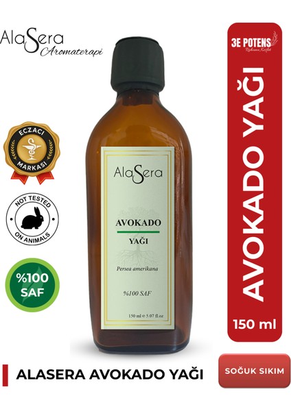 Avokado Yağı 150 ml Saf