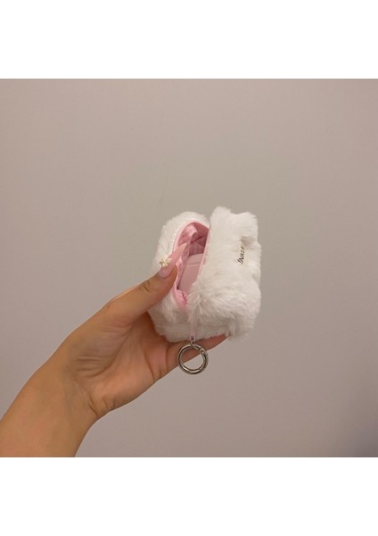 Pofuduk Peluş Airpods Çanta Aksesuarı *renk ve Charm Süsü Seçenekleriyle* fırsatları