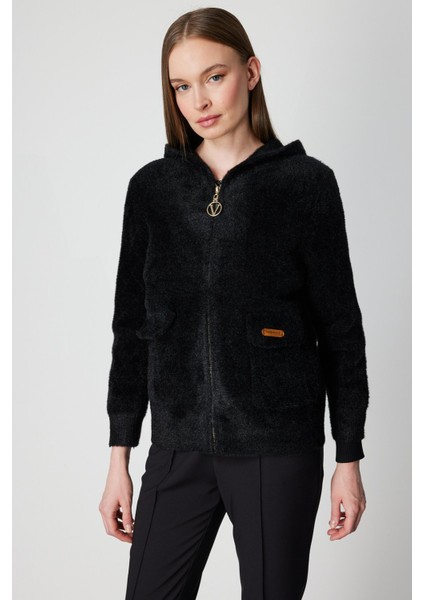 Kapak Cepli Peluş Hırka 60936-26K