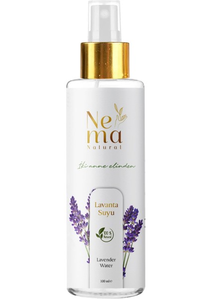 Lavanta Suyu Saç ve Yüz Toniği %100 Saf