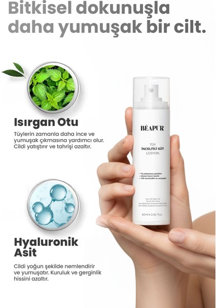 Epilasyon Sonrası Nemlendirici | Tüy İnceltici & Azaltıcı Bakım Sütü 60 Ml fiyatları