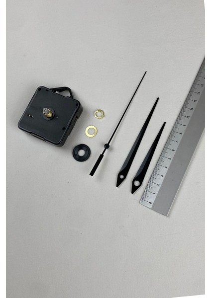Saat Mekanizması, Akar Sessiz Duvar Saati Mekanizması, 14 mm Şaft (Set) Askılı fiyatları