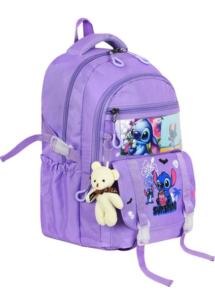 Kore Model Suya Dayanıklı Kız Çocuk Ilkokul Çantası Termal Beslenme ve Kalemlik fırsatları