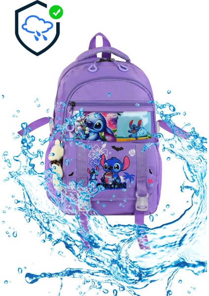 Kore Model Suya Dayanıklı Kız Çocuk Ilkokul Çantası Termal Beslenme ve Kalemlik indirimleri