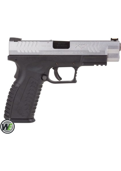 We Springfield Armory Xdm 4.5" Silver 2-Tone Gbb Airsoft Tabanca
