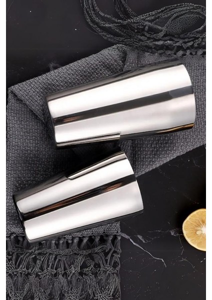 6 Parça Avantajlı Kokteyl Set Boston Shaker (750ml)