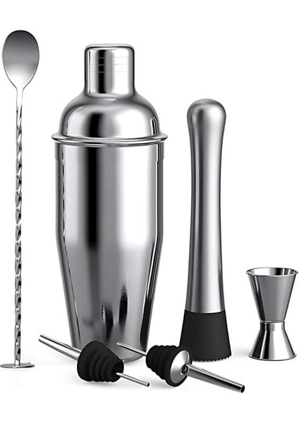 Kokteyl Shaker Seti 6 Parça