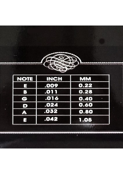 Elektro Gitar Teli Seti 0,9 fırsatları