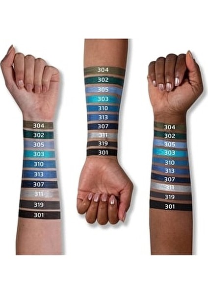 Göz Kalemi No: 303 Doygun Renkli Suya Dayanıklı Yumuşak Uçlu Makyaj Aracı