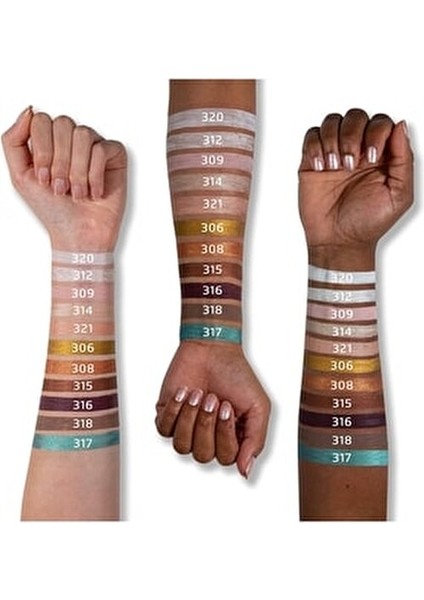 Göz Kalemi No: 309 (Rose Quartz) Suya Dayanıklı ve Yumuşak Uçlu Özellikte