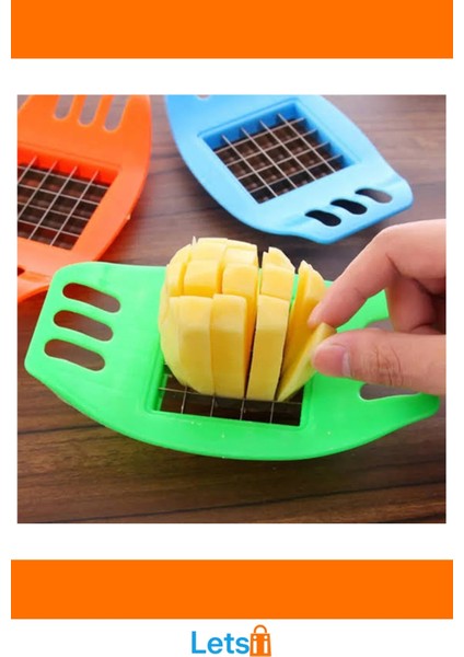 Pratik Patates Kesme Aleti Hızlı ve Düzenli Kesim Aracı fırsatları