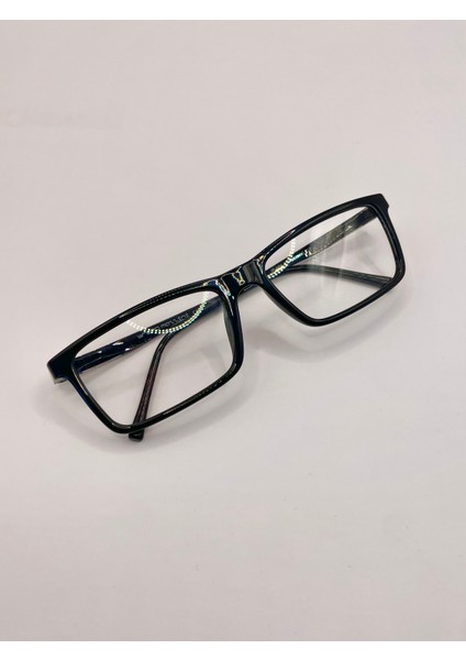 Dikdörtgen Form Modern Erkek Gözlük Çerçevesi – Optik Cam Değişimine Uygun fırsatları