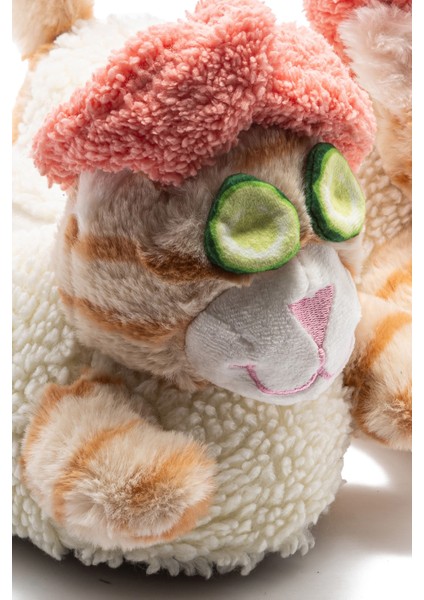 Spa-2 Kadın Hayvanlı Panduf Beyaz 36/41