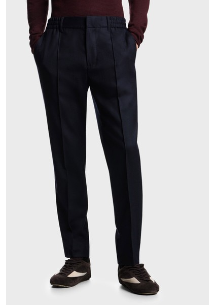 Çimalı Yün Karışımlı Regular Fit Düz Paça Pantolon Erkek Pantolon EM003669 AF18507 UB118