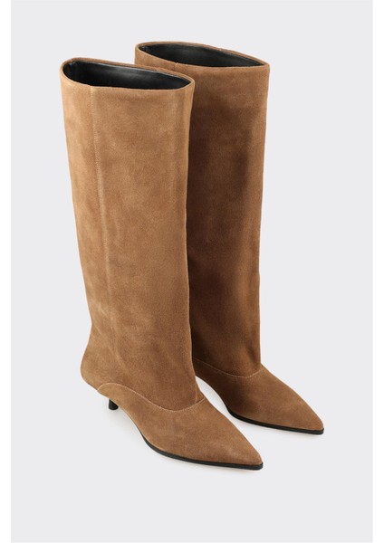 Taba Deri Kadın Çizme fiyatları