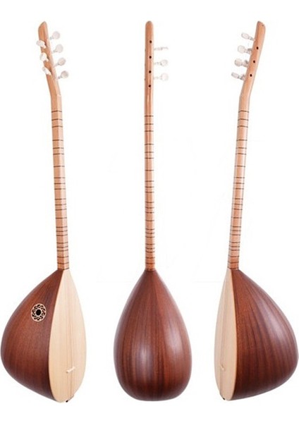 Piarro Bağlama Yaprak Maun Kısa + Kılıf Hediyeli indirimleri