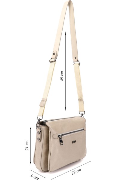 Kadın Bej Süet Uzun Askılı Omuz Çantası fiyatları