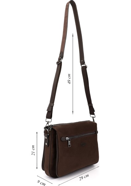 Kadın Kahve Süet Uzun Askılı Omuz Çantası fiyatları