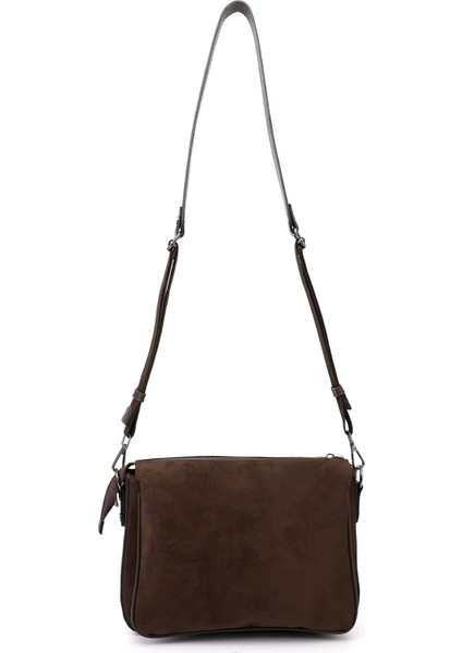 Kadın Kahve Süet Uzun Askılı Omuz Çantası fırsatları