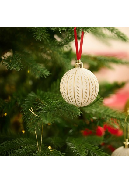 New Year Yılbaşı Shining 3 Adet Ağaç Süsü Seti