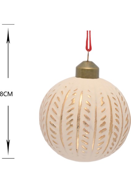 New Year Yılbaşı Shining 3 Adet Ağaç Süsü Seti modelleri