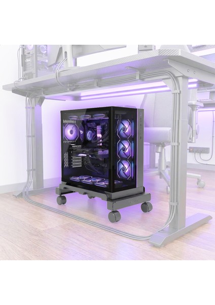 Roller Tekerli Bilgisayar Kasa Standı - Pc Stand - Siyah - Small - RLR5022BL modelleri