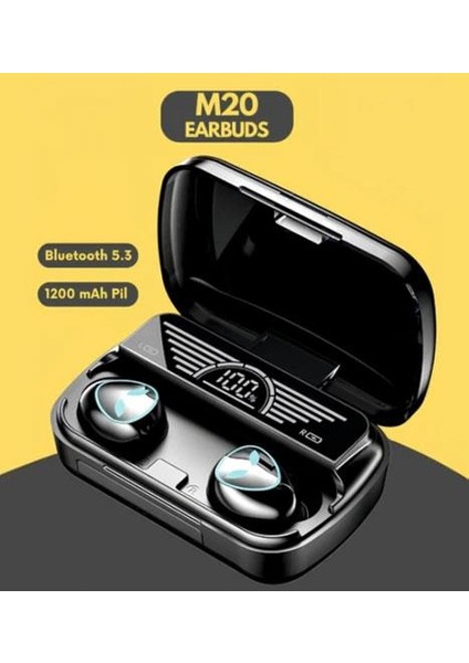 M20 Tws Bluetooh Kulaklık (Şarj Göstergeli) modelleri