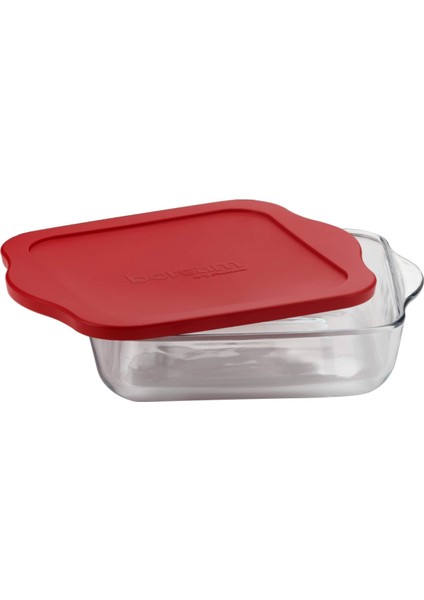 Kırmızı Kapaklı Kare Borcam 3200CC