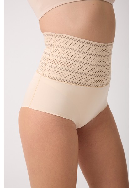 Lippo Model Beli Desenli Karın ve Göbek Toparlayıcı Külot Korse fiyatları