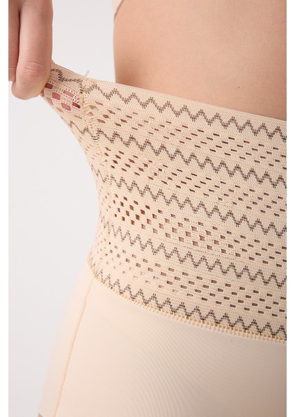 Lippo Model Beli Desenli Karın ve Göbek Toparlayıcı Külot Korse modelleri