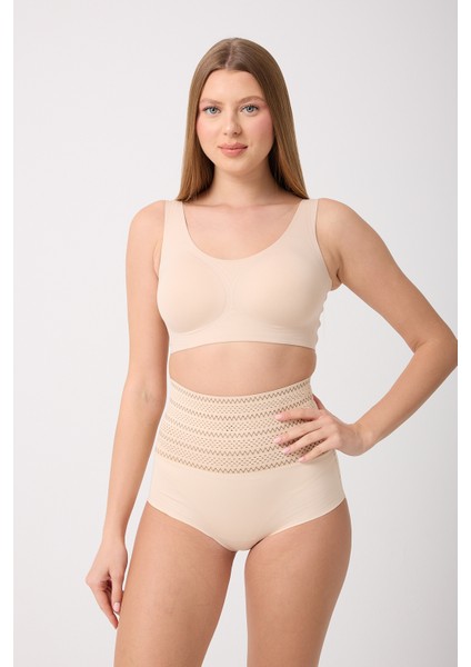 Lippo Model Beli Desenli Karın ve Göbek Toparlayıcı Külot Korse fırsatları